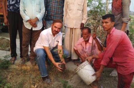 पर्यावरण संरक्षण सबकी नैतिक जिम्मेवारी: मदन मोहन शर्मा /… रामपुरघाट में विश्व पर्यावरण दिवस पर पौधरोपण ।