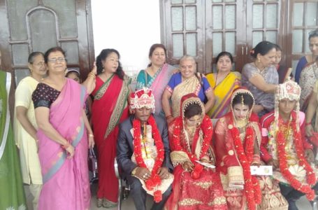 जय दुर्गे महिला प्रगति सीमिति दुर्गा कॉलोनी  ने करवाया 2 निर्धन कन्याओं का विवाह/… -ज्ञान चंद गोयल धर्मार्थ भवन तारूवाला में हुए विवाह ।