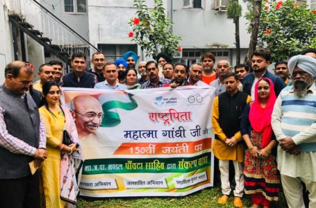 150किमी पद यात्रा से देंगे सिंगल यूज प्लास्टिक मुक्त भारत व स्वच्छता संदेश: अरविन्द गुप्ता ।