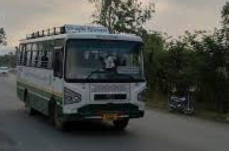 शिलाई से चंडीगढ़ के लिए परिवहन निगम की सीधी बस सेवा |