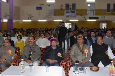 राष्ट्र निर्माण में युवाओं की भागीदारी के लिए सरकार प्रयासरत-डॉ0 बिंदल |