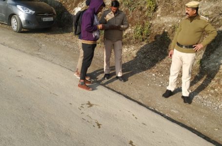 वाहन अधिनियम की अवहेलना करने वाले के पुलिस ने कटे चलान  |