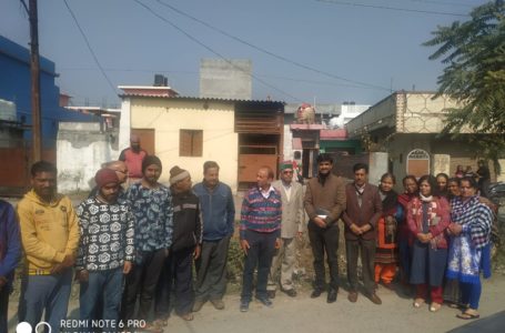 समस्याओ को लेकर  कैनाल रोड मोहल्ला समिति ने उठाई आवाज ।