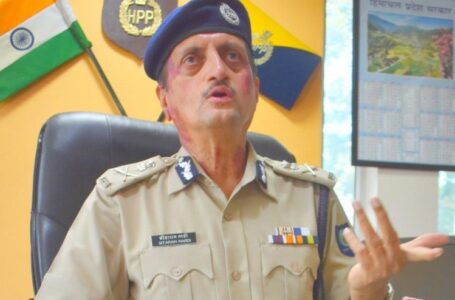 हिमाचल में कम्युनिटी पुलिसिंग की मदद से कोरोना से जंग की तैयारी-डीजीपी सीताराम मरडी |