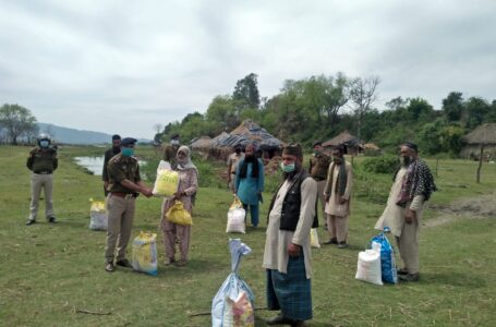 कोरोना से बचे, कर्फ्यू का उल्लंघन न करे, घर पर रहे, मुफ्त में असमर्थ लोग महीने भर का राशन पाए : एसएचओ पुरुवाला