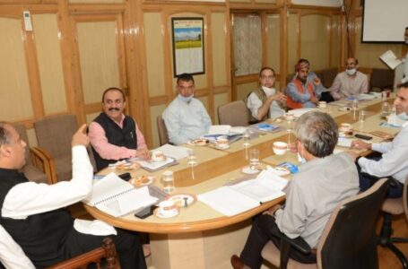 आज रविवार को  राज्य नागरिक आपूर्ति निगम की बैठक में जयराम ठाकुर ने  लिए ये अहम निर्णय….