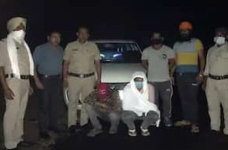 ऊना जिले में दो युवकों को पुलिस ने6.73 ग्राम चिट्टे  के साथ किया  गिरफ्तार