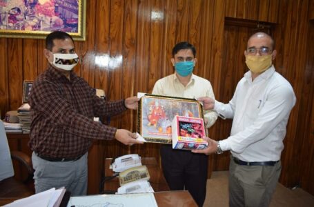 उपायुक्त सिरमौर ने शासकीय कार्यो में सर्वाधिक प्रयोग के लिए चयनितो को राजभाषा पुरस्कार-2020 से किया सम्मानित