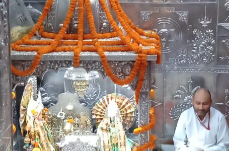 त्रिलोकपुर में आष्विन नवरात्र के पांचवें दिन 3500 श्रद्धालुओं ने किए माता के दर्शन