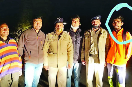 चंडीगढ़ का सैलानी चूड़धार के जंगल में रास्ता भटका,रेस्क्यू टीम ने रविवार देर शाम ढूंढ निकाला