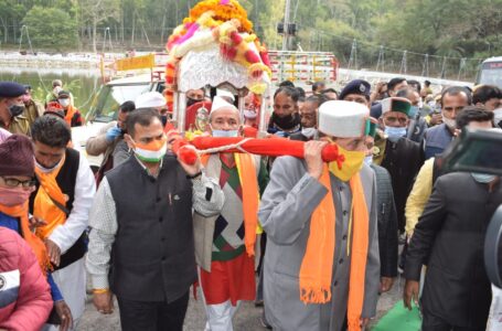 जिला उपायुक्त डॉ0 आर.के. परूथी ने किया अन्तरराष्ट्रीय श्री रेणुका जी मेला का शुभारम्भ