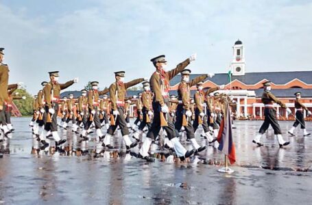 प्रदेश ने फौज को दिए 10 अफसर ,देशों के 70 युवाओं के साथ 325 भारतीय युवा सैन्य अधिकारी बने।