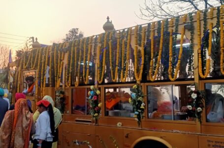 श्री गुरु गोविंद सिंह जी की अगुवाई में भंगानी साहिब से पांवटा साहिब तक फतेह मार्च निकाला