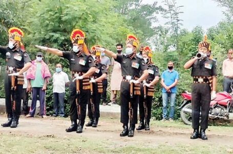 हिमाचल के वीर सपूतो को पूरे सैन्य सम्मान के साथ दी अंतिम विदाई