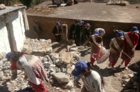जमा दो विद्यालय रजाणा में सात दिवसीय एनएसएस शिविर संपन्न