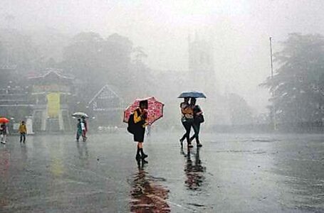हिमाचल में 10 व 11 जून को बारिश और अंधड़ चलने का येलो अलर्ट भी जारी