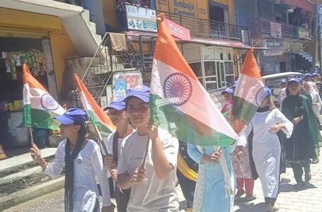 Degree College के NCC व NSS के छात्रों ने निकाली तिरंगा Rally ,लुधियाना व बोगधार School में भी हुए जागरूकता कार्यक्रम