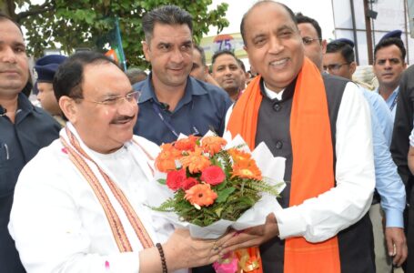 प्रधानमंत्री के पांच संकल्पों को आत्मसात करके राष्ट्र निर्माण में अपना सक्रिय योगदान दें प्रदेशवासीः जगत प्रकाश नड्डा
