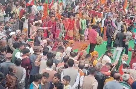 ST Status के लिए रोनहाट व हरिपुरधार मे भाजपा नेता बलदेव तोमर की अध्यक्षता मे हुई पारंपरिक धन्यवाद रैली