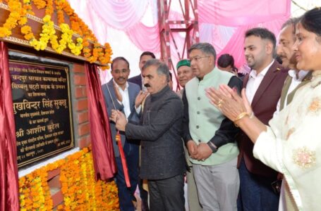 मुख्यमंत्री ने किया चंदपुर -सिंबलू सम्पर्क सड़क के उन्नयन कार्य का शिलान्यास