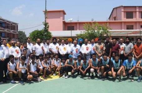 उद्योग मंत्री ने पावंटा में किया यूथ बास्किट बॉल प्रतियोगिता का उदघाटन