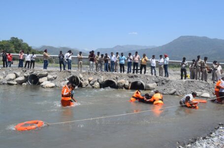 पुरूवाला में गुंजीत चीमा के नेतृत्व में मेगा मॉक ड्रिल हुई आयोजित