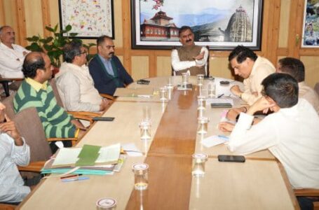 प्रदेश में नई सड़क परियोजनाओं की निगरानी के लिए उच्च स्तरीय समिति गठित की जाएगी: मुख्यमंत्री