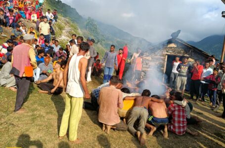 घाटों गांव में गुगावल धार्मिक उत्सव का आयोजन