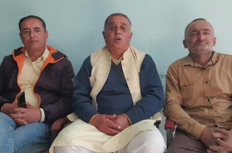 रेणुकाजी मेले में न आकर कुर्सी खतरे मे डाल रहे हैं CM व उपमुख्यमंत्री- मेला राम शर्मा