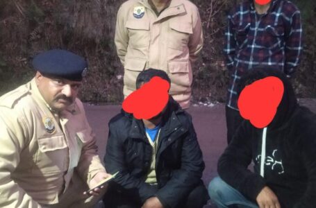 300 ग्राम चरस के साथ रेणुकाजी पुलिस ने गिरफ्तार किए अंधेरी गांव के 2 लोग