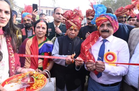 राज्यपाल ने सुजानपुर में राष्ट्र स्तरीय होली उत्सव का शुभारंभ किया