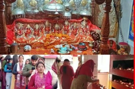 शूलिनी मंदिर में उमड़ी श्रद्धालुओं की भीड़, माता के जयकारों के साथ पूजा-अर्चना कर लिया आशीर्वाद